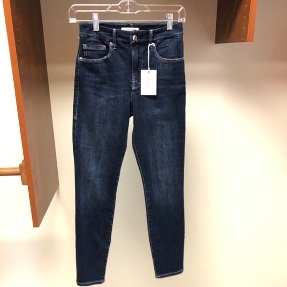 NWT Good American Good Legs Crop Jeans 25 - Picture 2 of 5